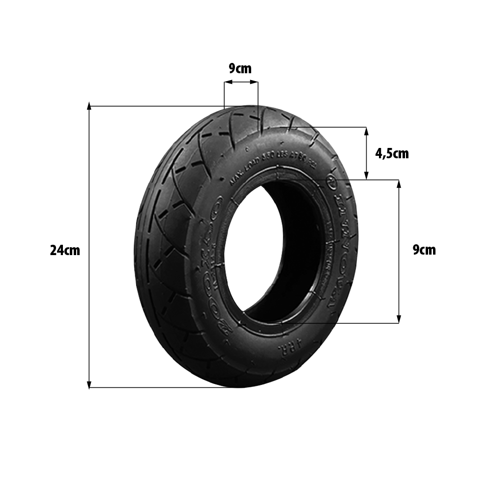 Verstärkter Luftreifen 200×50 (94mm) – Speedway Mini 4 / Mini 4 Pro – Innova