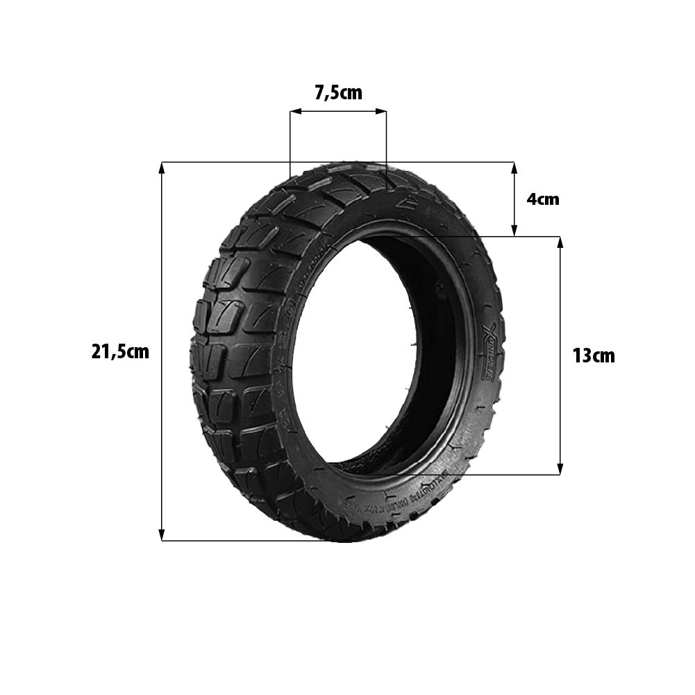 VSETT 8 / VSETT 9 Neumáticos 8,5×3,0 pulgadas – Semi todoterreno, reforzados (neumáticos con cámara)
