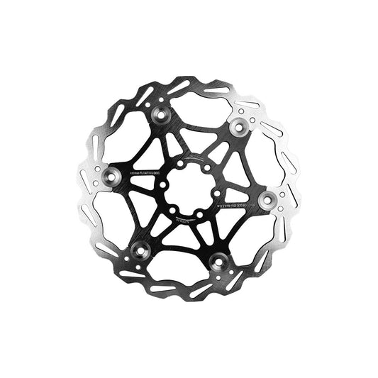 Disque de frein flottant 180 mm entraxe 44 mm – Disque flottant Upgrade Trottinette électrique Noir