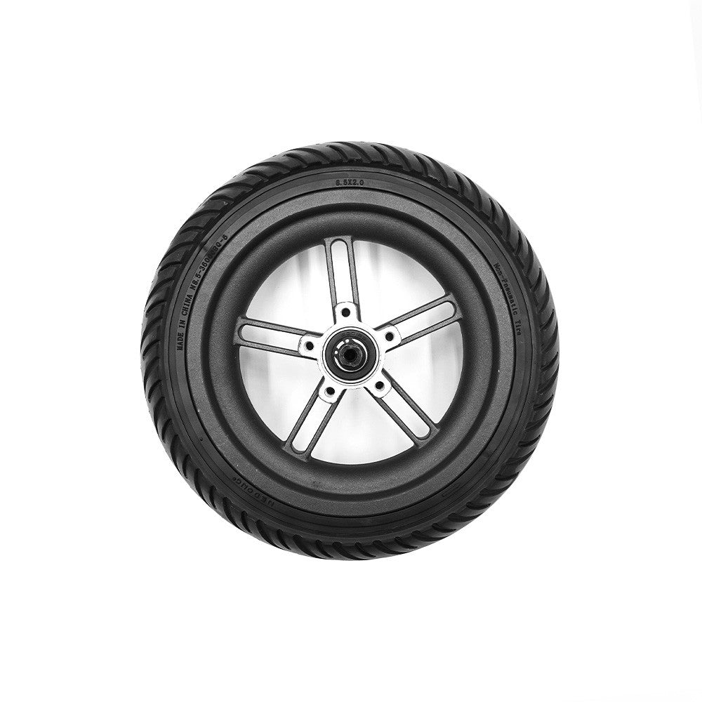 Rueda trasera completa con neumático macizo para patinete eléctrico Xiaomi M365