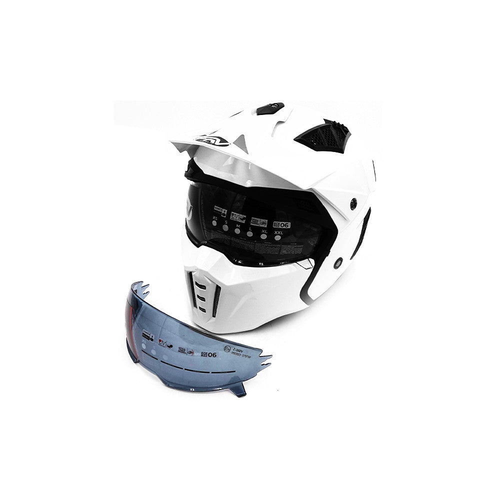 Casco FRV Blanco Patinete Eléctrico