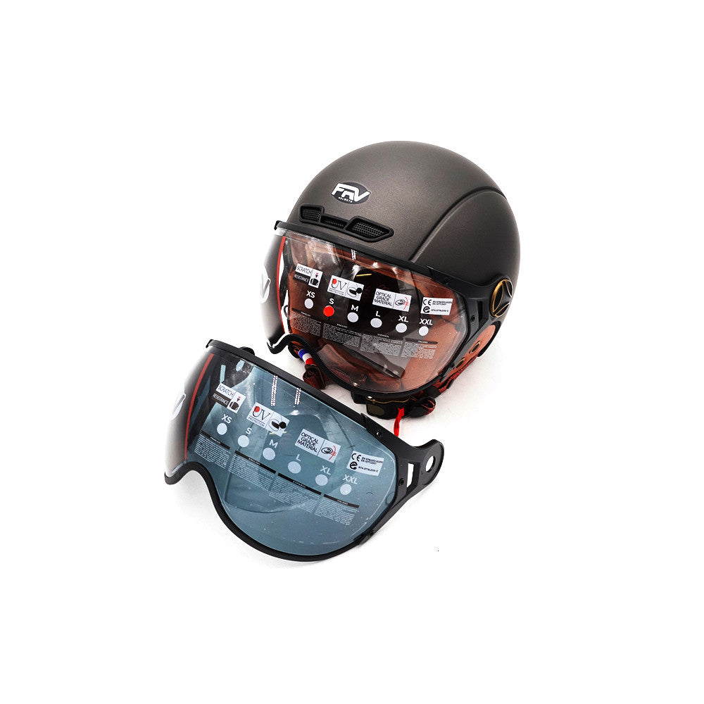 Casco jet grafito mate patinete eléctrico patinete bici eléctrica