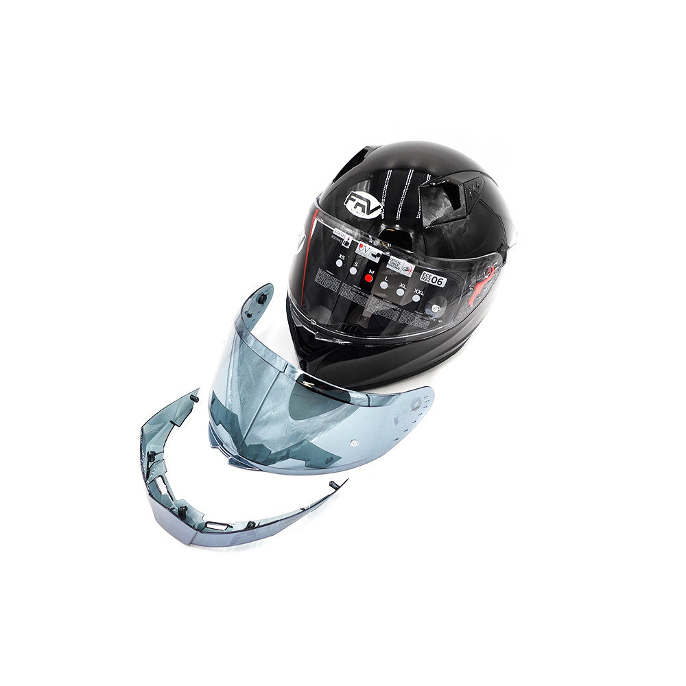 Casco integral negro para patinete eléctrico y bicicleta eléctrica