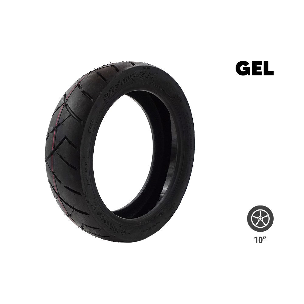 80/55-7.5 Tubeless Gel-Reifen – Pannensicherer Ersatzreifen für Ninebot Segway GT3 / GT3 Pro