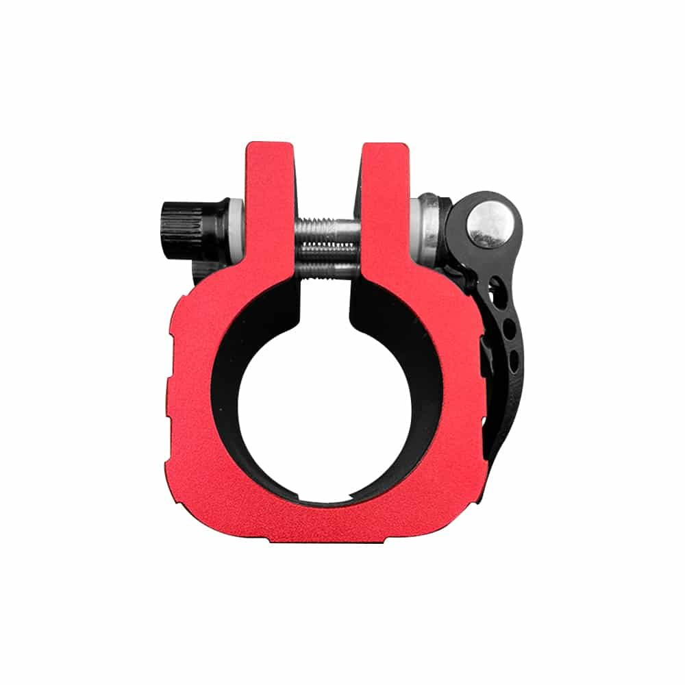 Abrazadera de potencia reforzada (roja) – Zero / Dualtron – Anillo de sujeción del cabezal de dirección