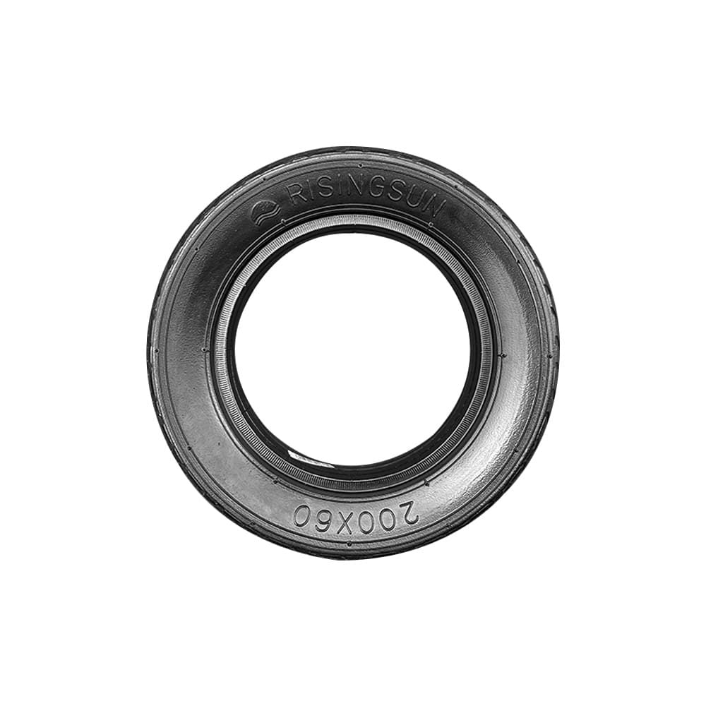Neumático macizo 200×60 – Zero 8 (rueda trasera) / Dualtron Raptor – Risingsun (antipinchazos)