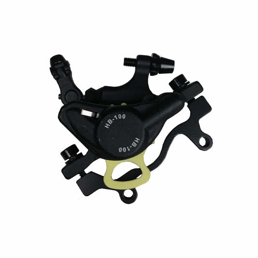 Étrier de frein semi-hydraulique Xtech Noir – Amélioration de scooter électrique à double piston