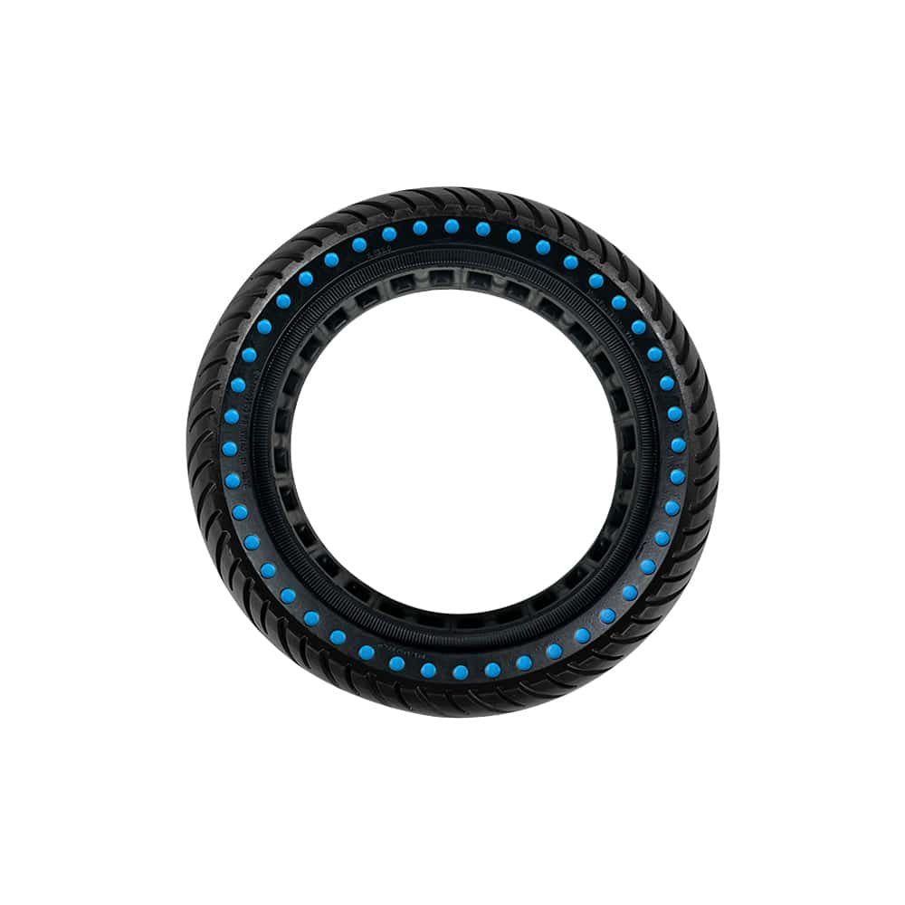 Neumático sólido 8,5x2 pulgadas – Nueva generación (estructura de nido de abeja, azul) – Xiaomi M365 / Pro / 1S / Essential / Pro 2